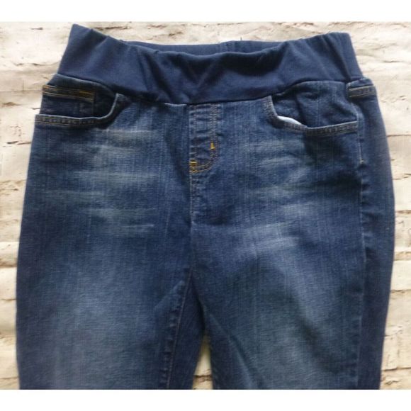 Motherhood Maternity Jeans Denim Women's Size Medium Stretch Blue - Picture 2 of 7